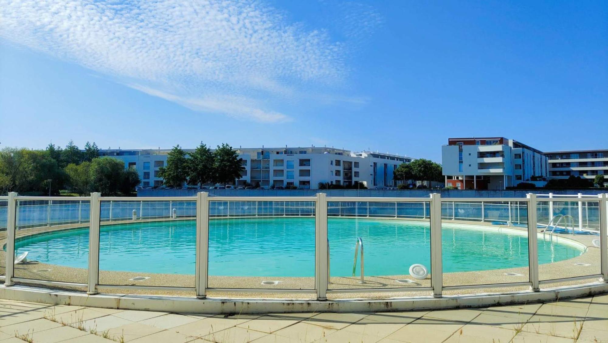 לה רושל Charmant T2 Avec Piscine Vue Lac Aux Minimes La Rochelle מראה חיצוני תמונה